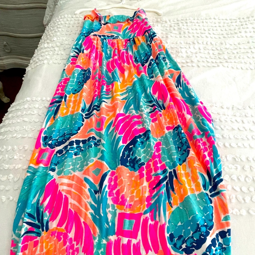 Lilly Pulitzer Girls Size L Maxi Dress